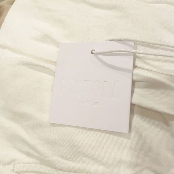 NWT PISTOLA Ellery High Rise Wide Leg Pant size 30 alabaster - Picture 8 of 10